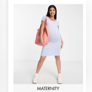 Asos maternity scoop neck dress